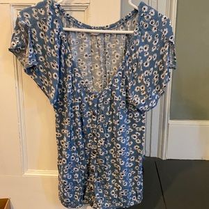 Floral short sleeve